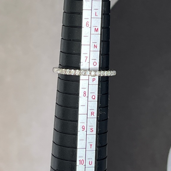 GRA moissanites diamonds 💎 Semi eternity band 15 brilliant cut 💎 - Picture 4 of 6